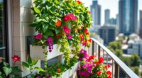 top balcony vertical garden kits