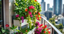 top balcony vertical garden kits
