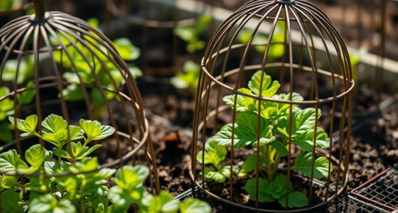top chicken wire garden protectors