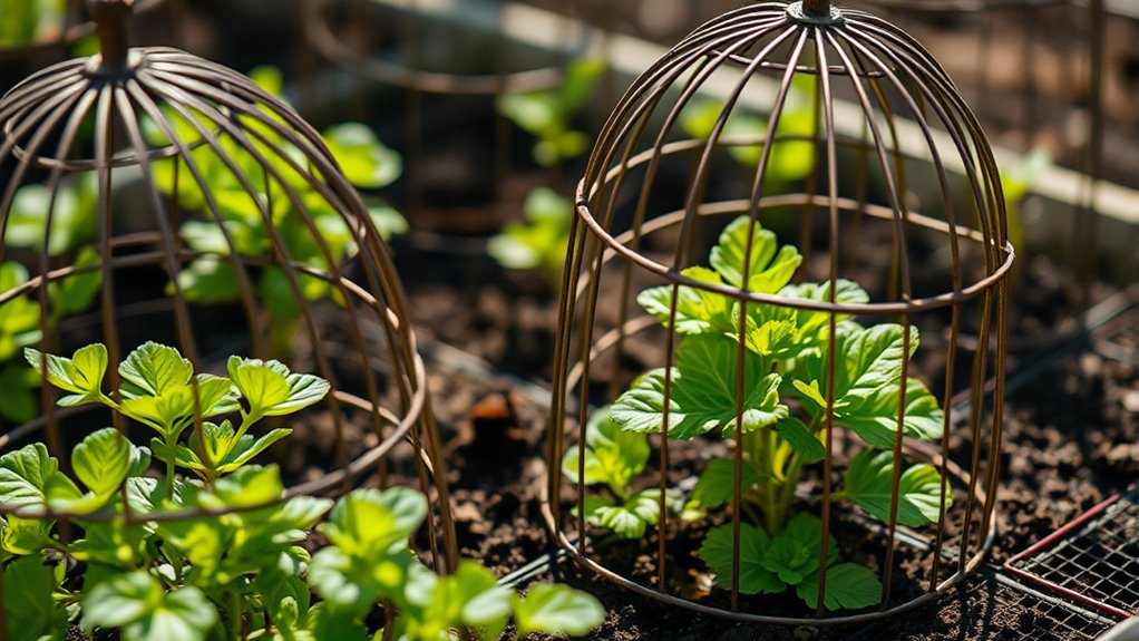 top chicken wire garden protectors