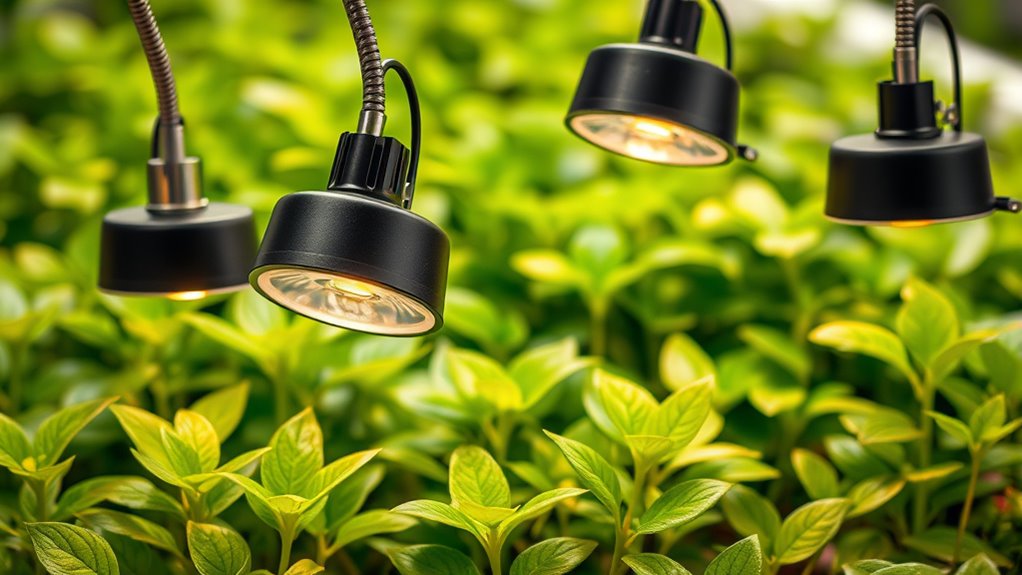 top clamp grow light lamps