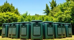 top compact dual chamber composters