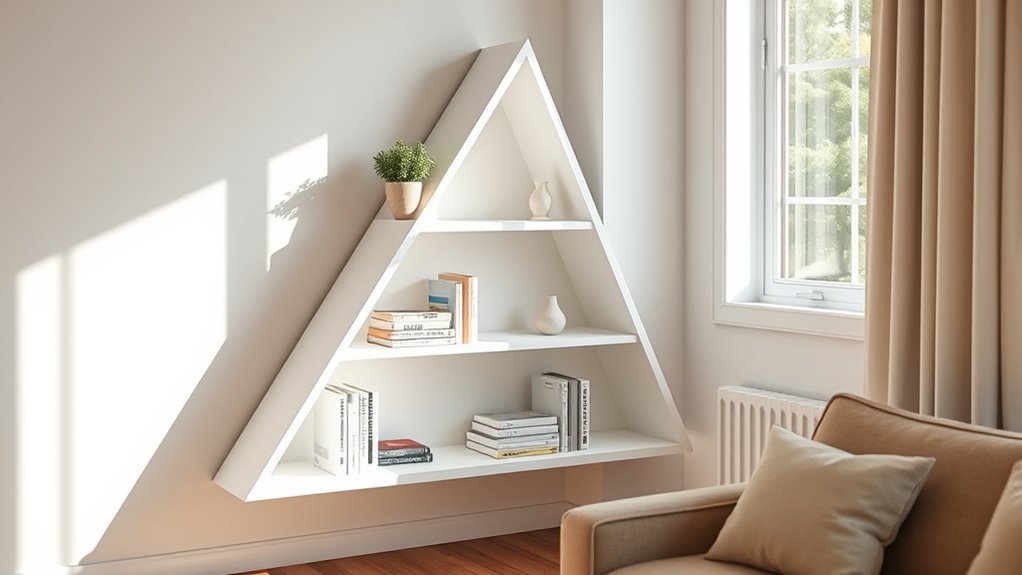 top corner shelving options
