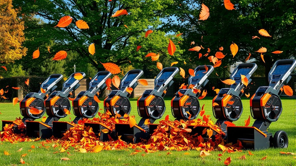 top electric leaf shredders