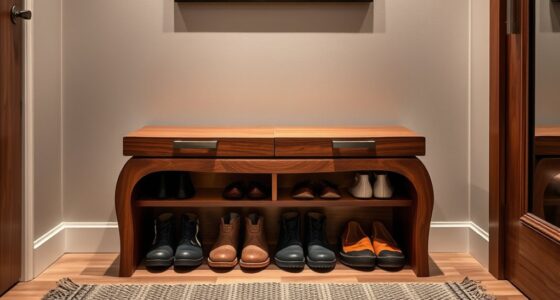 top entryway shoe storage