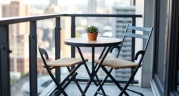 top foldable balcony bistro sets