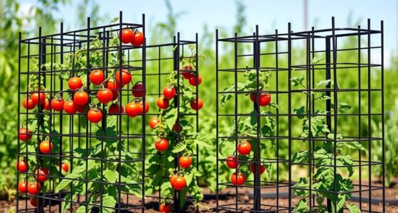 top heavy duty tomato cages