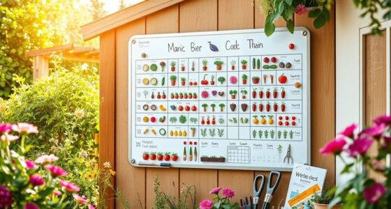 top magnetic garden planning boards
