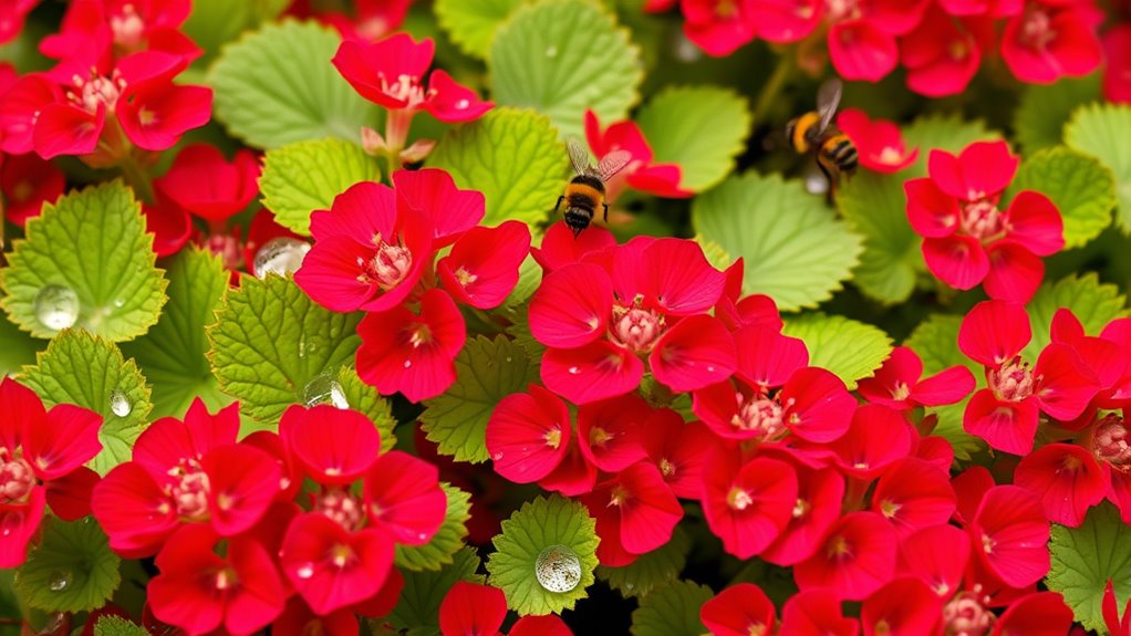 top pollinator attracting crimson clover