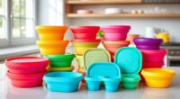 top silicone food storage sets