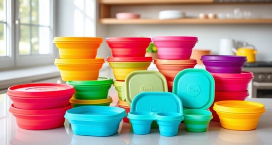 top silicone food storage sets