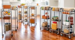 top slim pantry carts