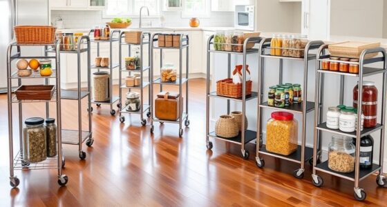 top slim pantry carts