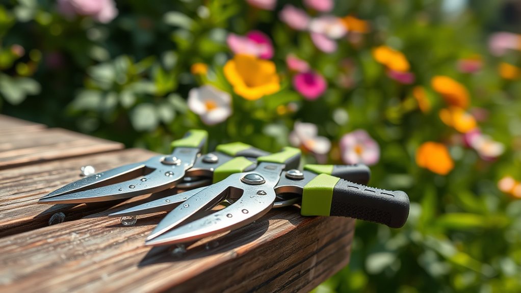 top spring loaded pruning snips