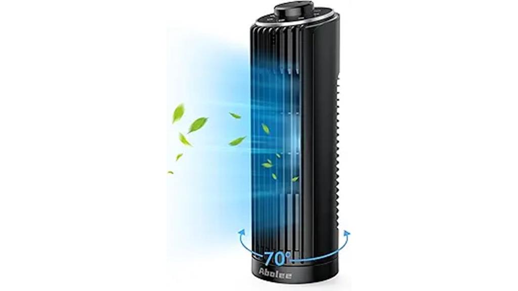 tower fan with oscillation