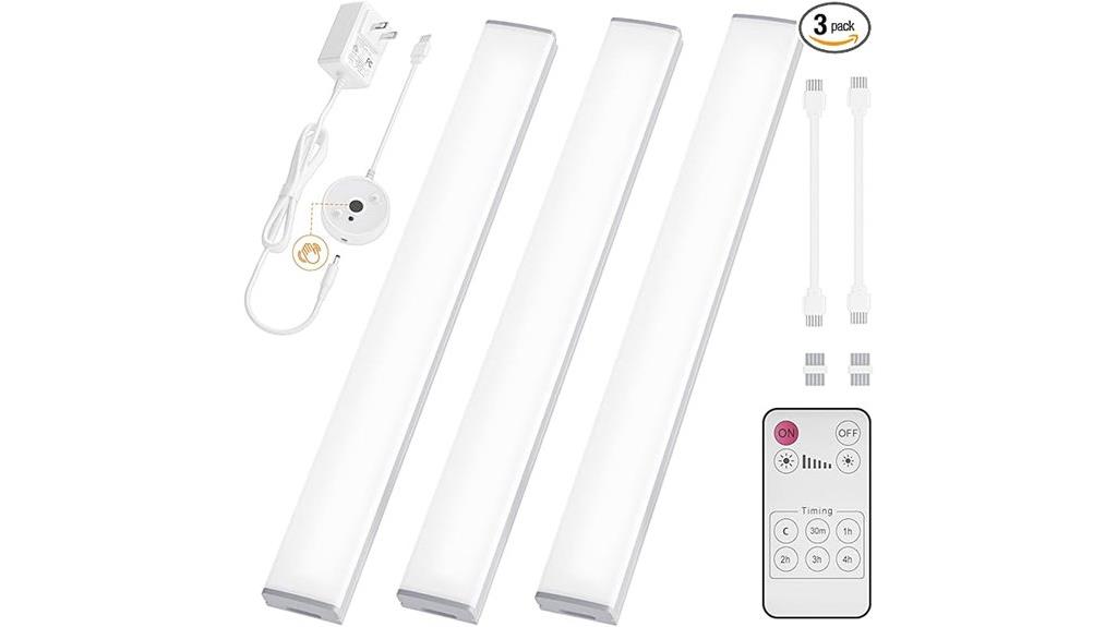 triple led cabinet lighting