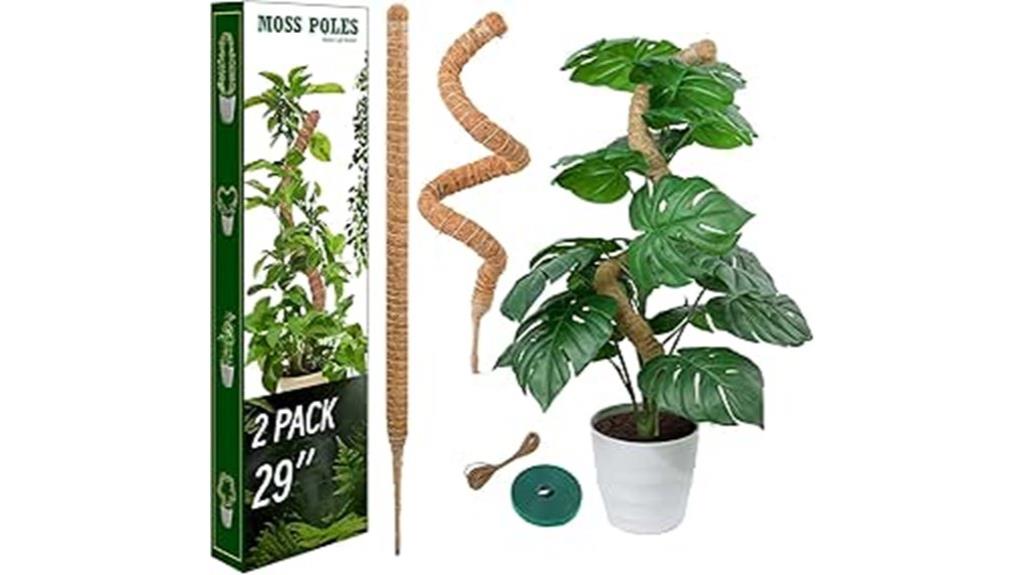 two moss poles pack