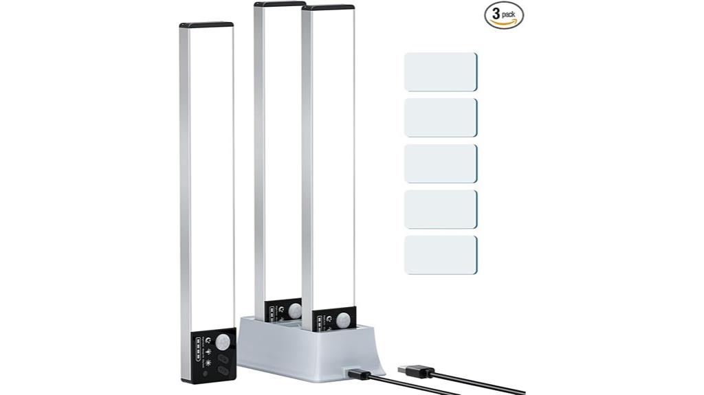 under cabinet charging lights