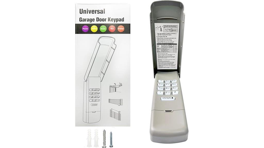universal garage door keypad