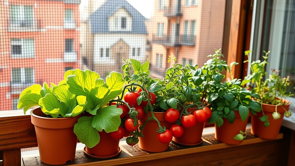 urban balcony vegetable gardening