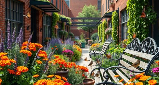 urban bird and butterfly habitats
