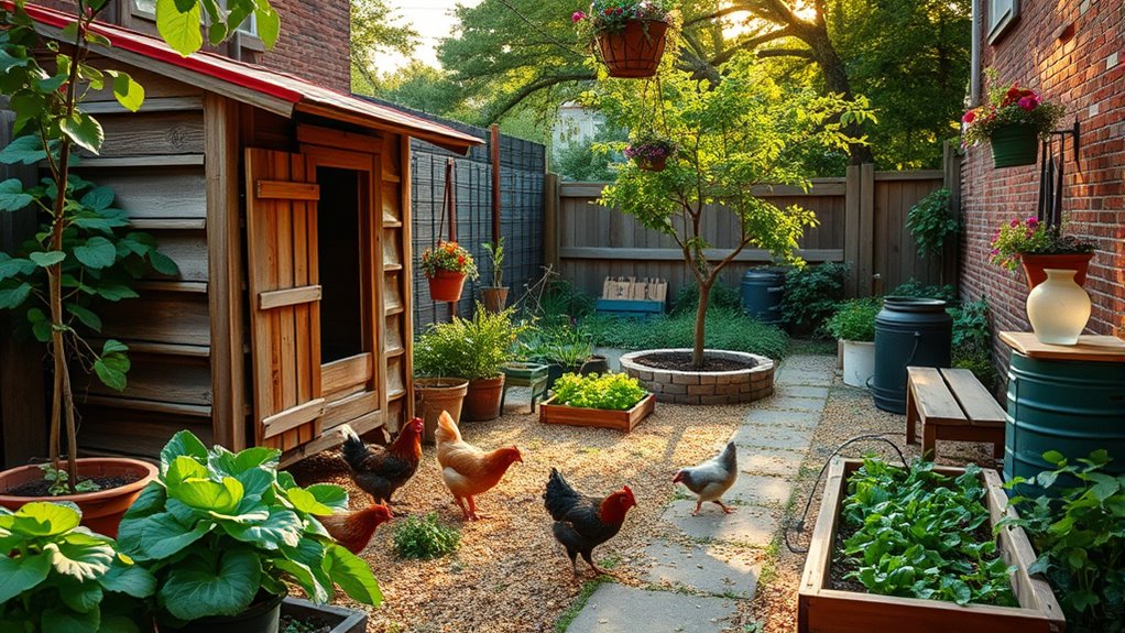 urban composting and beekeeping