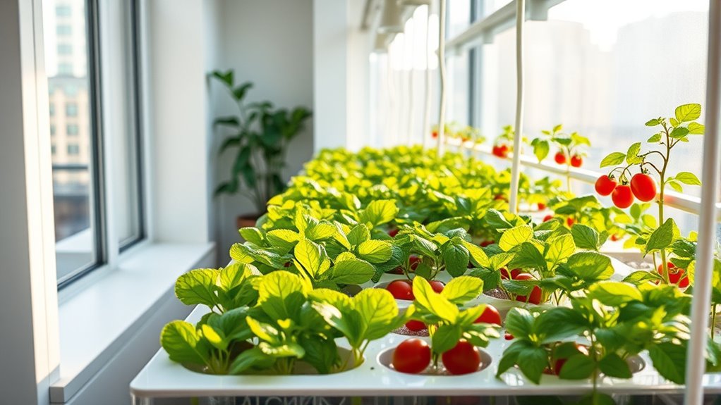 urban hydroponic vegetable gardening