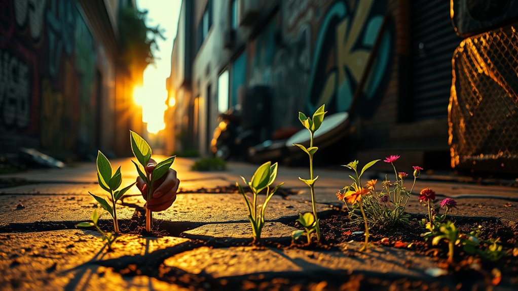 urban soil and plant resilience