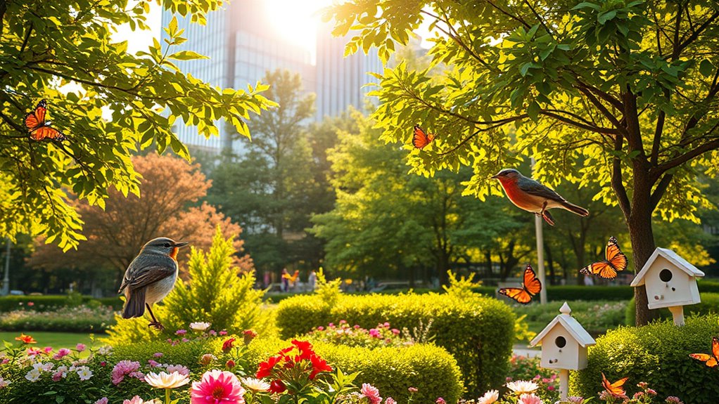 urban wildlife habitat creation