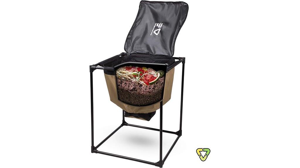 urban worm composting bin