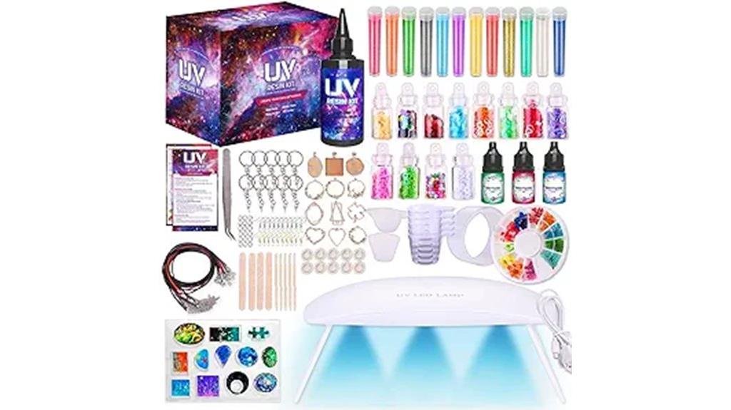 uv resin jewelry kit