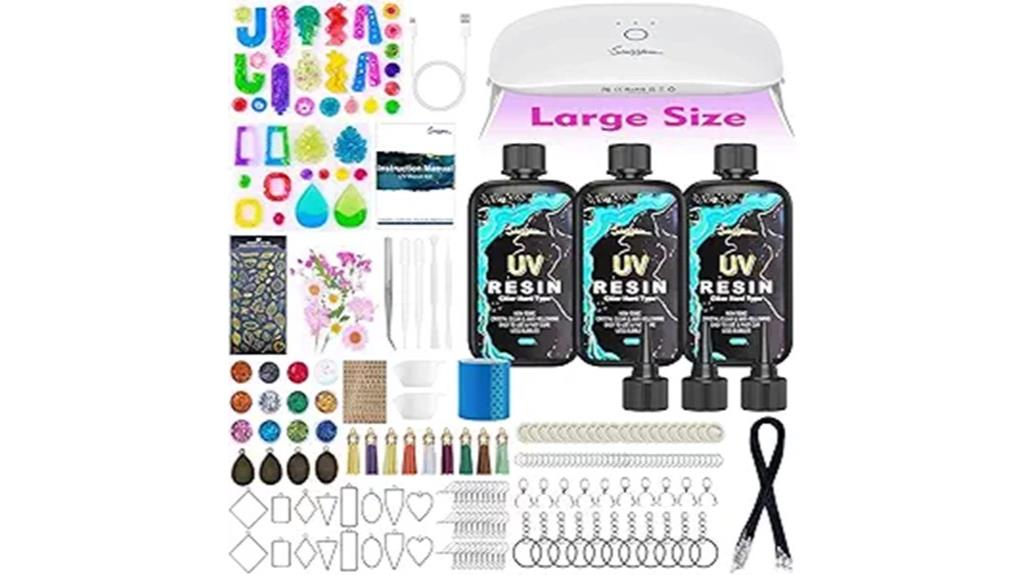 uv resin jewelry kit