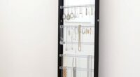 vertical jewelry organizer mirrors