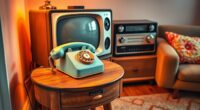 vintage electronics decor trend