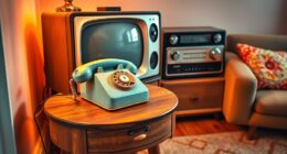 vintage electronics decor trend