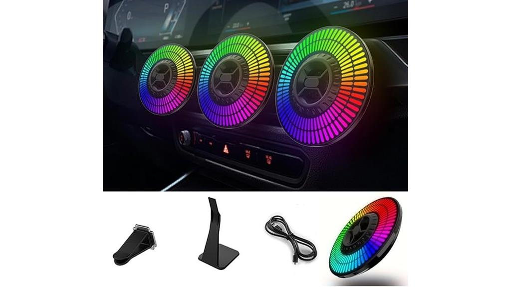 voice activated rgb ambient light