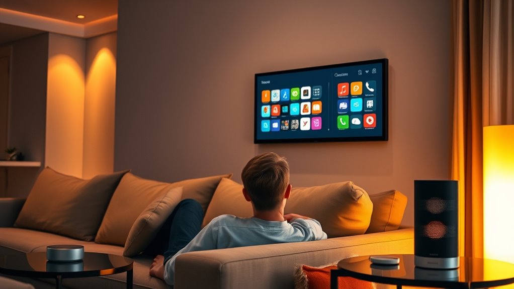 voice app setup control