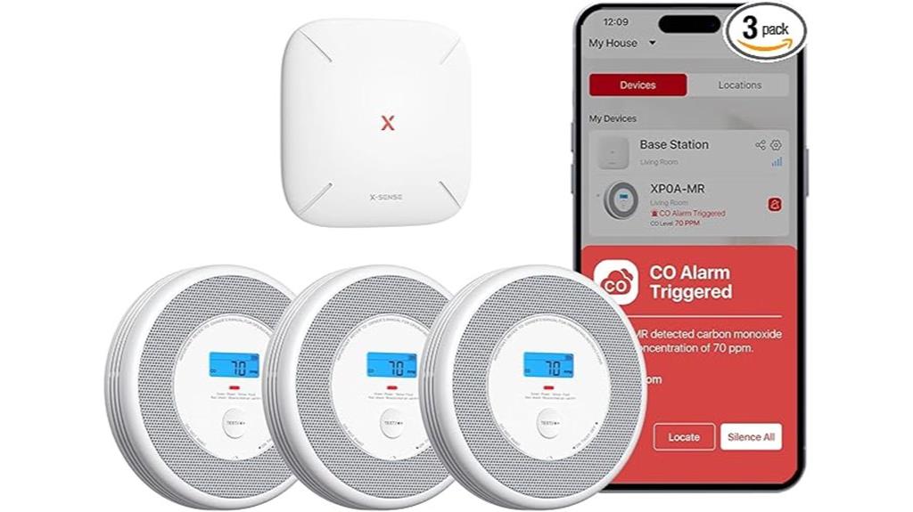 voice enabled combo safety detector