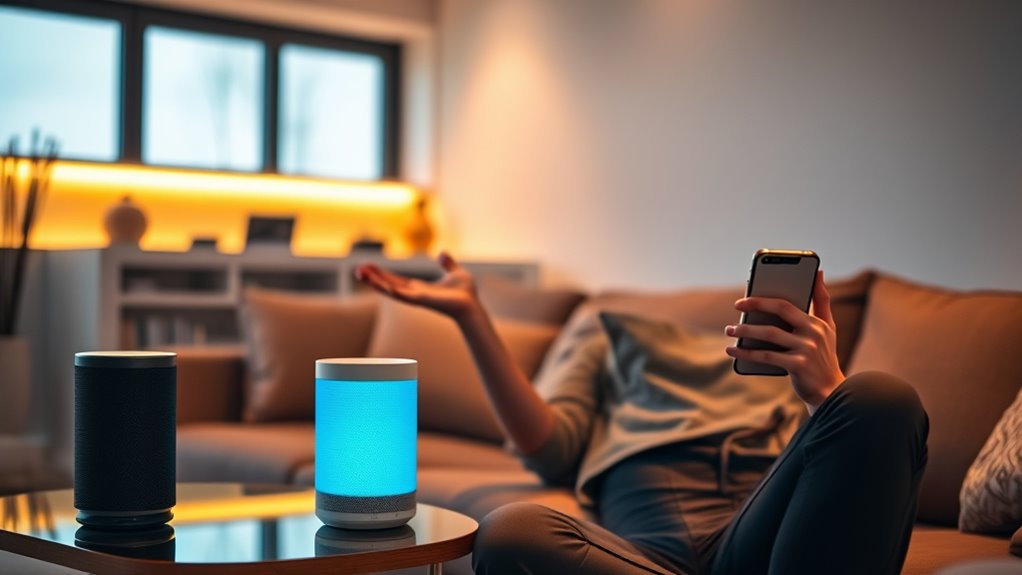 voice or app control