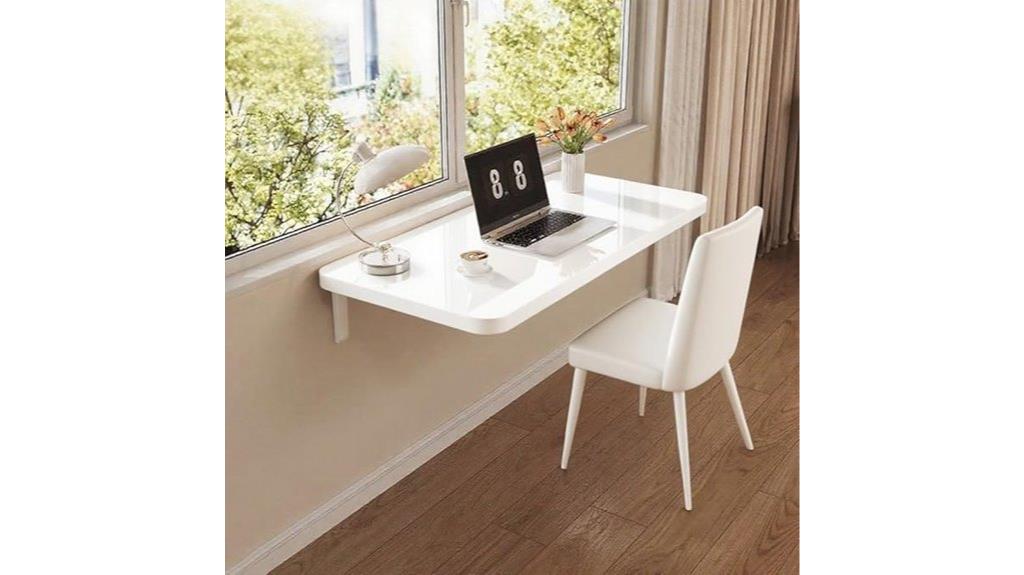 wall mounted foldable table