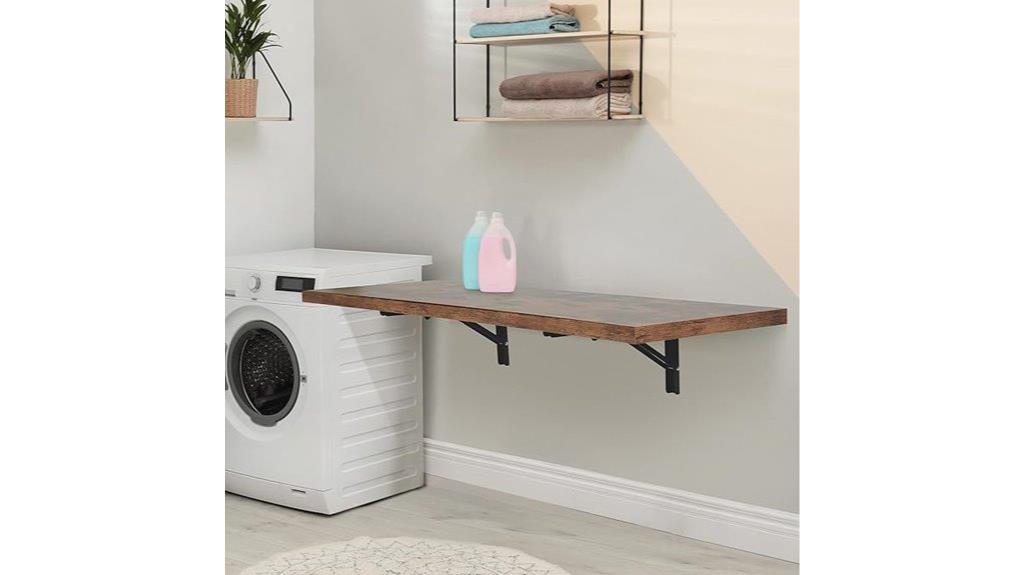 wall mounted folding desk