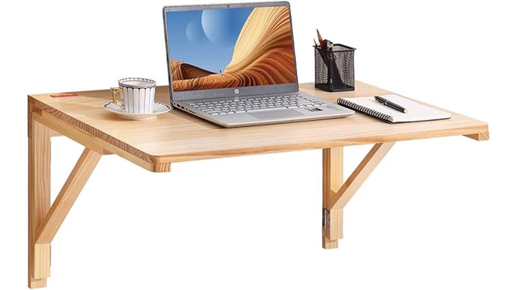 wall mounted folding table