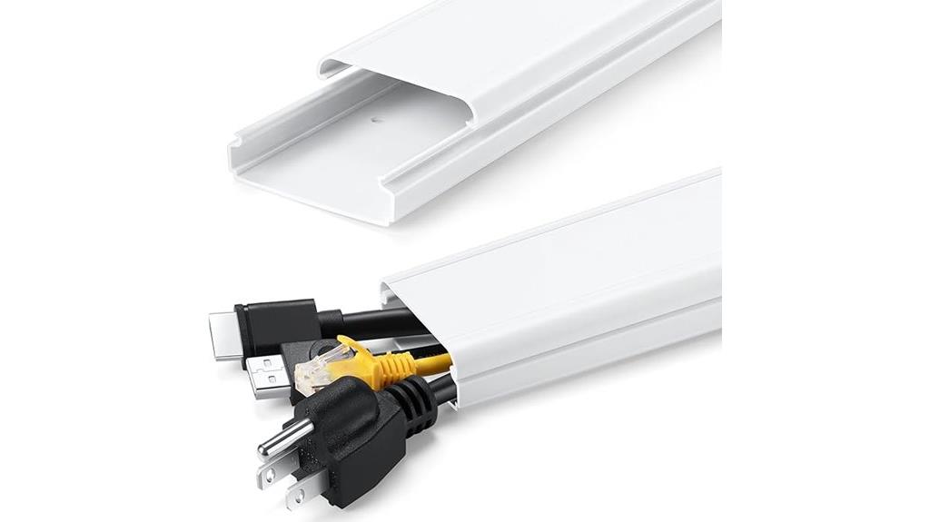 wall mounted tv cable cover