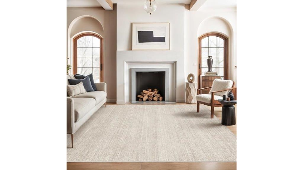 washable rug with non slip