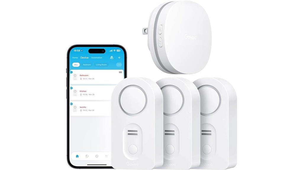 water leak detectors pack