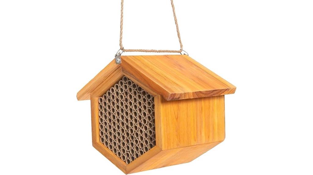 waterproof mason bee house