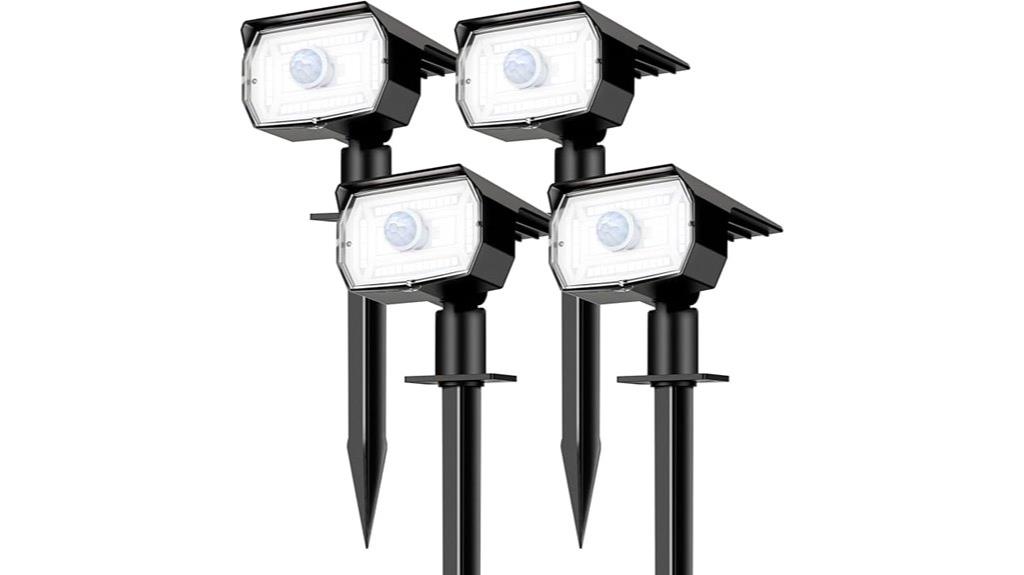 waterproof outdoor spotlights pack