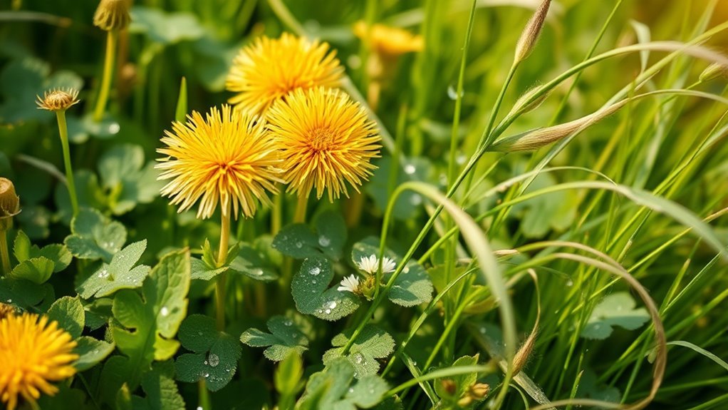 weeds as garden allies