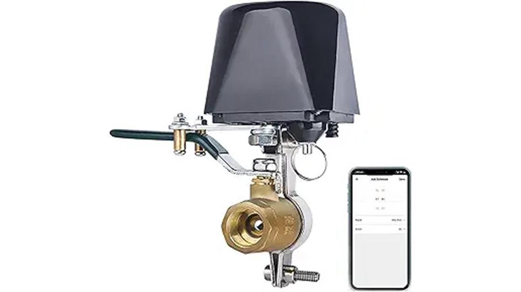 wifi gas shutoff valve