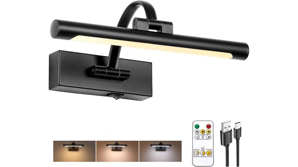 wireless battery picture light
